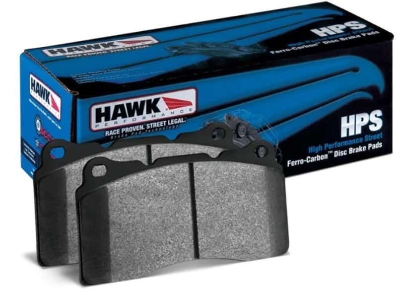 Hawk Performance — Hawk 2020 Toyota Supra / 19-20 BMW Z4 HP+ Street Front Brake Pads
Disc Brake Pad - view 3