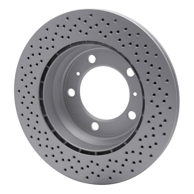 DFC — DFC 05-23 Porsche 718 Cayman Rear Drilled GeoSPEC Coated Rotor
DFC Brake Rotor - view 4