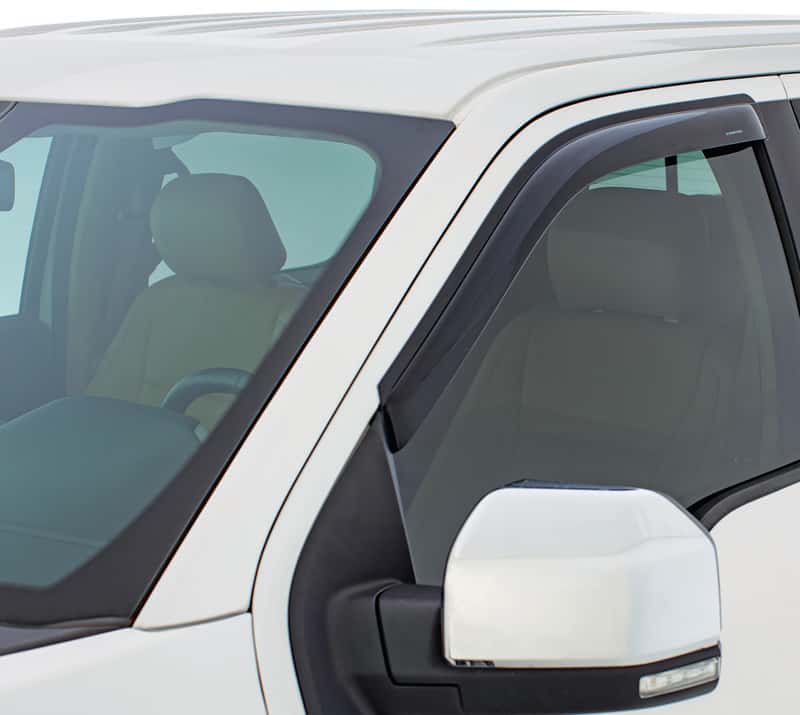 Stampede — Stampede 1992-2006 Ford E-150 In-Channel Ventvisor Only Tape-Onz Sidewind Deflector 2pc - Smoke
Side Window Vent - view 4