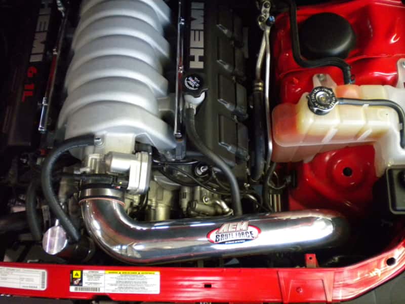AEM Induction — AEM Brute Force Intake System B.F.S.CHALLENGER 5.7L/6.1L 2009-2010
Brute Force Intake S
AEM Brute Force Inta - view 5