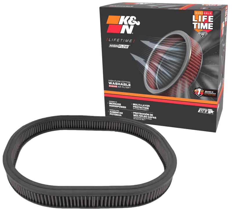 K&N Engineering — K&N Replacement Air Filter MOPAR 383,440 SIX-PAC 1969-72
Replacement Air Filt
Air Filter - view 3