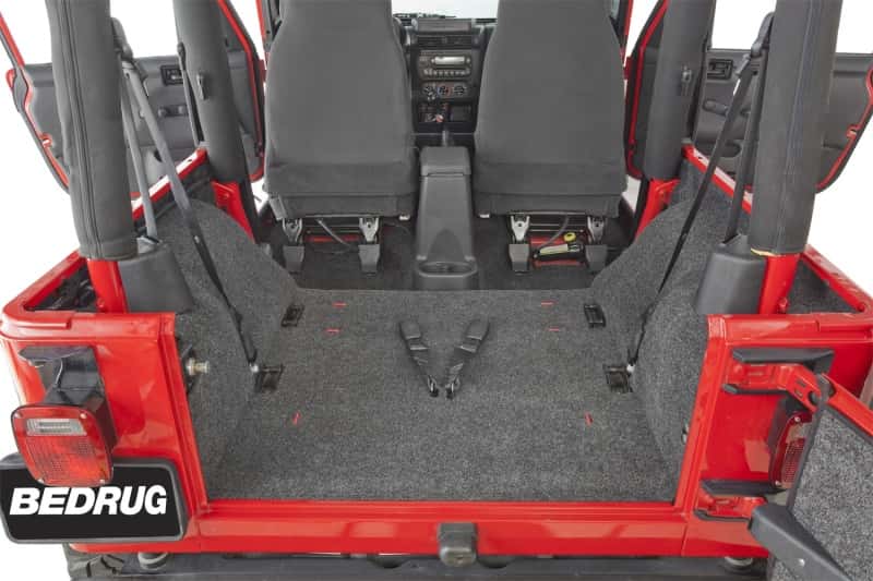 BedRug — BedRug 97-06 Jeep TJ Rear Cargo Kit (Incl Tailgate) - view 3