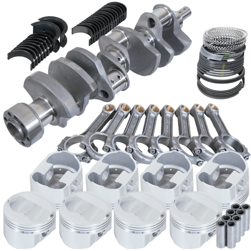 Eagle — Eagle Chevy LT1 350 1Pc 3.750in Crank 5.700in I-Beam Rods 7cc Dome 4.040in Pistons Rotating Assembly
Pro Street Assembly - view 1