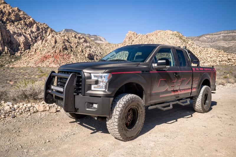 Dee Zee — Dee Zee 99-23 Chevrolet/GMC/Dodge/Ford Full Size Truck Hex Series - Crew Cab Side Steps (Txt Blk)
Nerf/Step Bar - view 7