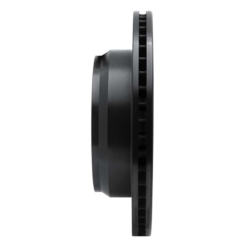 R1 Concepts — R1 12-21 Nissan NV1500 Rear Left Drilled & Slotted Black Brake Rotor
R1 Brake Rotor Drill - view 3