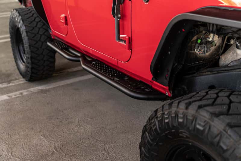 DV8 Offroad — DV8 Offroad 07-18 Jeep Wrangler JK (4 Door Only) OE Plus Side Steps
Jeep Side Steps - view 18