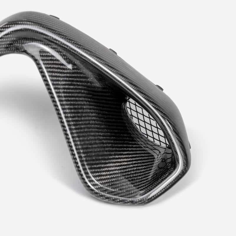 Seibon — Seibon 22-23 Subaru BRZ Carbon Fiber Front Bumper Duct - view 3