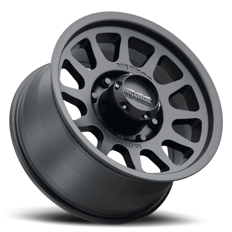 Method Wheels — Method MR703 17x8.5 0mm Offset 8x6.5 130.81mm CB Matte Black Wheel - view 1