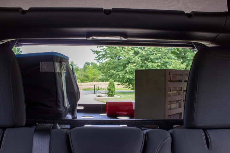 Fishbone Offroad — Fishbone Offroad 2018+ Jeep Wrangler JL Interior Storage Rack - view 10