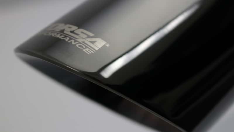 CORSA Performance — Corsa Single Universal 2.75in Inlet / 3.5in Outlet Black PVD Pro-Series Tip Kit
Exhaust - view 3