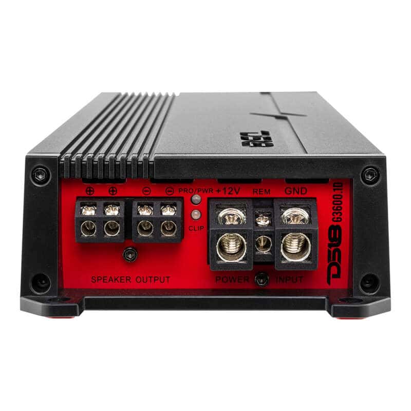 DS18 — DS18 1-Channel Amplifier 1200/1ohm 900/2ohm 500/4ohm Watts RMS - view 5