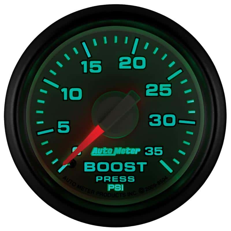 AutoMeter — Autometer Factory Match 52.4mm Mechanical 0-35 PSI Boost Gauge
2-1/16" BOOST, 0-35 - view 8