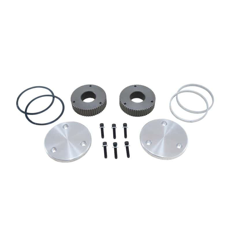 Yukon Gear & Axle — Yukon Gear Hardcore Drive Flange Kit For Dana 60 / 35 Spline Outer Stubs. Non-Engraved Caps
Drive Flange Kit  - view 3