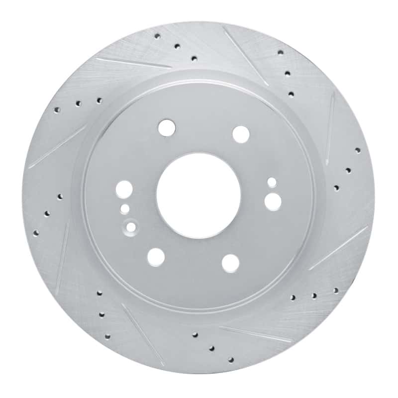 R1 Concepts — R1 2019-2025 Cadillac Escalade ESV Rear Right Drilled & Slotted Silver Brake Rotor
R1 Brake Rotor Drill - view 1