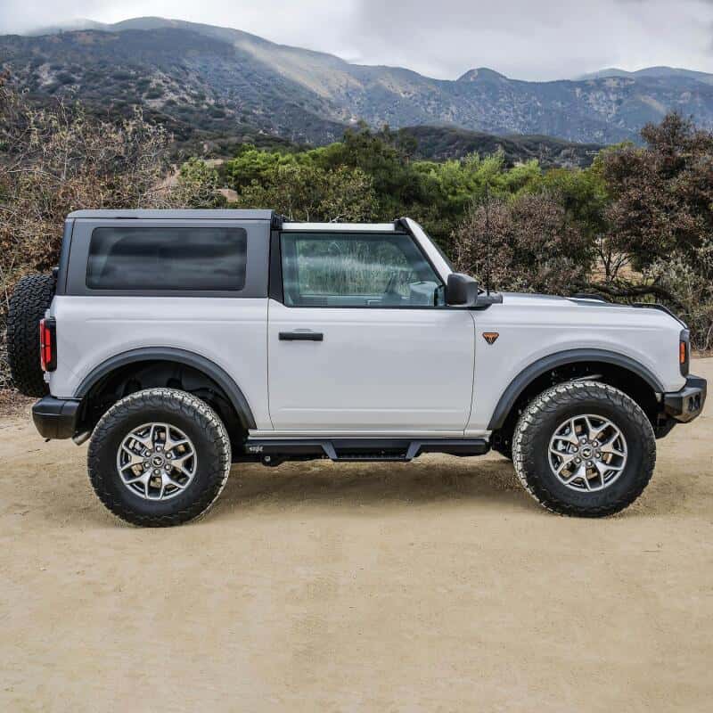 Westin — Westin/HDX 2021+ Ford Bronco (2-Door) Drop Nerf Step Bars - Textured Black
Nerf/Step Bar - view 5