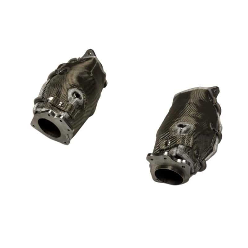 Kooks Headers — Kooks 23+ Chevrolet Corvette C8 Z06/LT6 5.5L 3in. SS 5in. Bodied Ultra-GREEN Conn. w/Blankets
5in. Ultra-GREEN
5" Ultra-GREEN - view 4