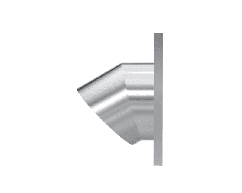 QTP — QTP Bolt-On QTEC Low Profile Oval Turn Down - view 2