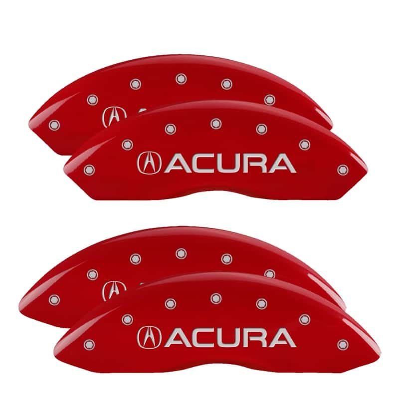 MGP — MGP 4 Caliper Covers Engraved Front & Rear Acura Red finish silver ch
Caliper Covers - view 1
