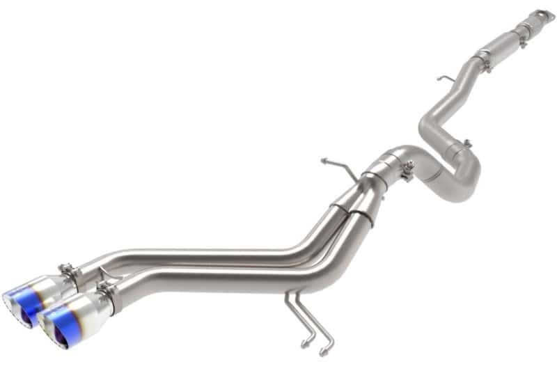 aFe — aFe Takeda 2-1/2in to 3in SS-304 Cat-Back Exhaust w/ Blue Flame Tips 13-17 Hyundai Veloster L4-1.6L
Cat-Back Exhaust - view 2