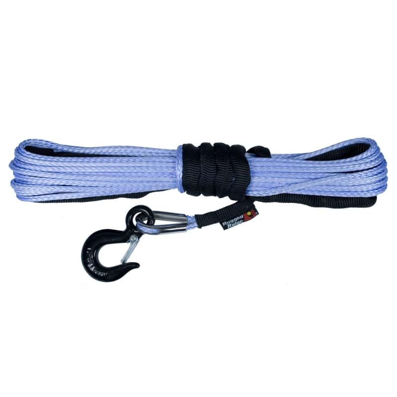 Rugged Ridge — Rugged Ridge Synthetic Winch Line Blue 1/4in X 50 feet
OFFROAD_RECOVERY - view 2