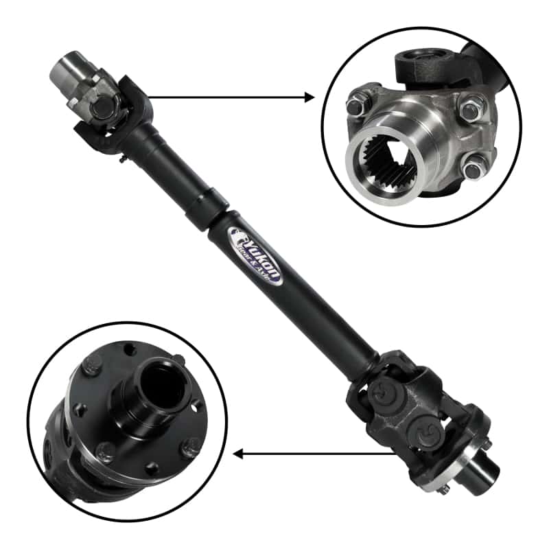 Yukon Gear & Axle — Yukon Gear Performance Rear Driveshaft Jeep JL Rubicon 2 Door Automatic
Driveshaft - Rear
Driveshaft-Rear - view 1