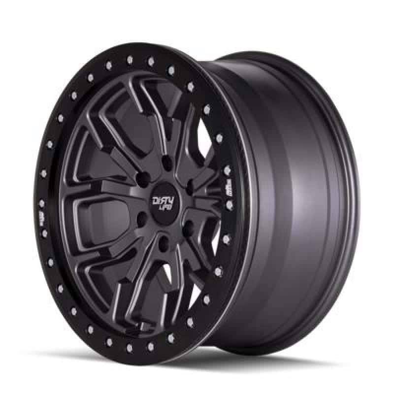 Dirty Life — Dirty Life 9303 DT-1 17x9/5x127 BP/-12mm Offset/78.1mm Hub Matte Gunmetal Wheel - Simulated Rashring
DIRTY LIFE 9303 - view 4