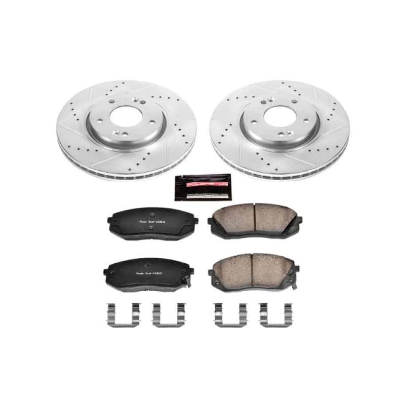 PowerStop — Power Stop 12-16 Kia Sportage Front Z23 Evolution Sport Brake Kit - view 1