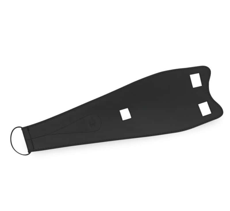 Mustang Motorcycle — Mustang 08-15 Triumph Rocket 111 Tank Bib Plain - Black - view 2