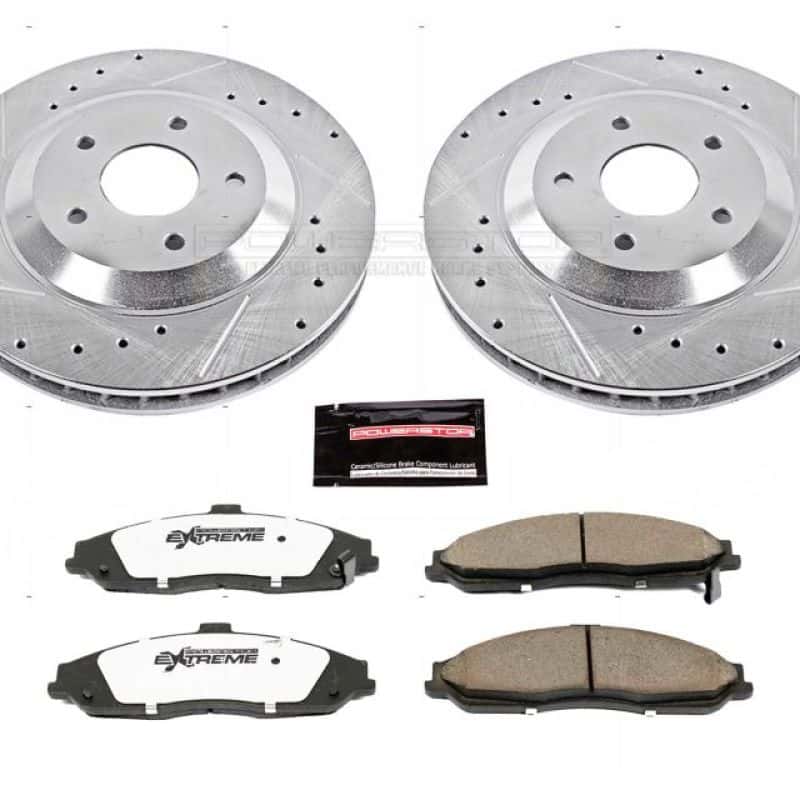 PowerStop — Power Stop 2004 Cadillac XLR Front Z26 Street Warrior Brake Kit - view 1
