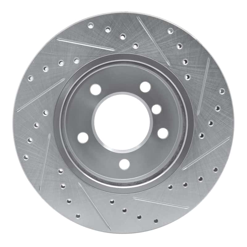 R1 Concepts — R1 99-08 BMW 325CI (USA/Canada) Front Left Drilled & Slotted Silver Brake Rotor
R1 Brake Rotor Drill - view 5