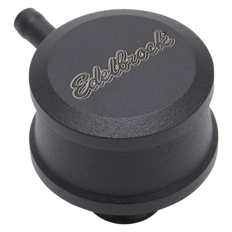 Edelbrock — Edelbrock PCV for Valve Cover Aluminum Round Push In w/ 90-Degree Port Breather Look
KIT PARTS - view 1
