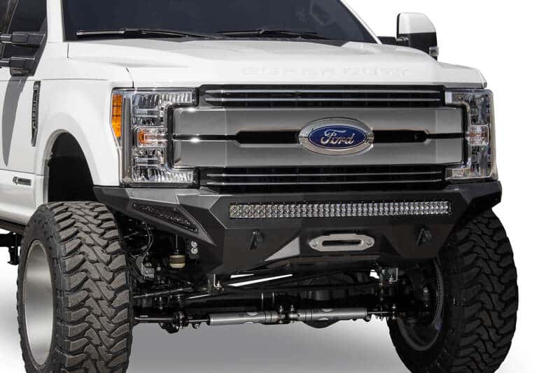 Addictive Desert Designs — Addictive Desert Designs 17-18 Ford F-250 Super Duty Stealth Fighter Front Bumper w/ Winch Mounts
Bumper- Front
Bumpers - view 3