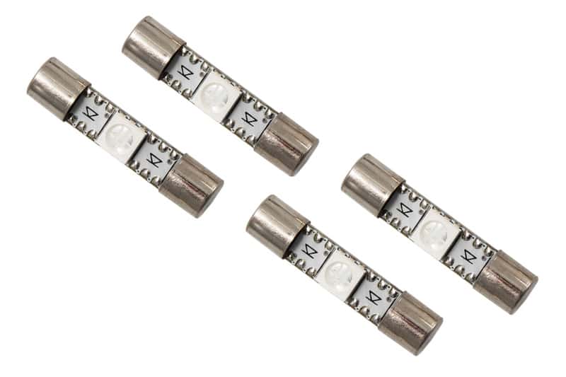 Diode Dynamics — Diode Dynamics 28mm SMF1 LED Bulb - Green Set of 4 - view 1