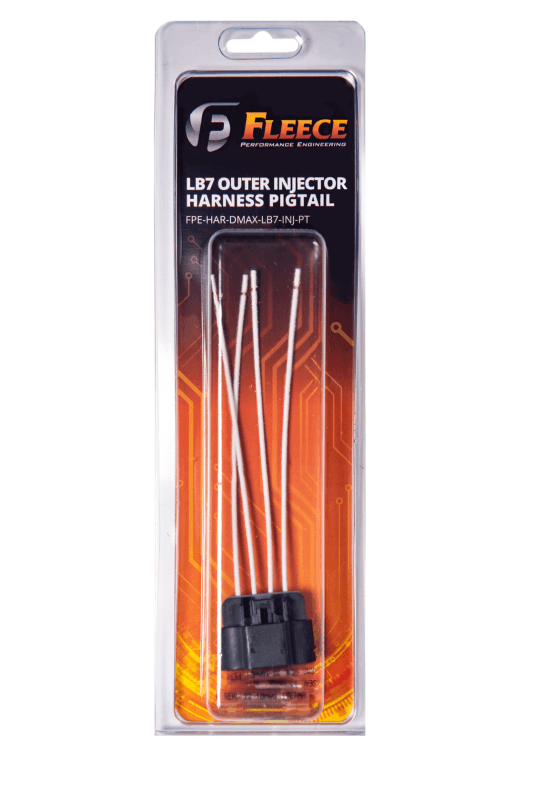 Fleece Performance — Fleece Performance 01-04 GM 2500/3500 Duramax LB7 Outer Injector Connector Pigtail
Wiring Hrnss Cnnctr - view 4