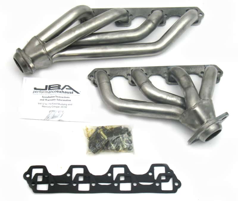 JBA — JBA 65-73 Ford Mustang 351W SBF 1-5/8in Primary Raw 409SS Mid Length Header
Exhaust Header - view 1