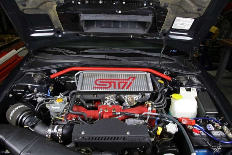 Perrin Performance — PERRIN 02-07 Subaru WRX/STi/Impreza / 04-08 Forester Front Strut Brace - Red
paPSP-SUS-052RD - view 5