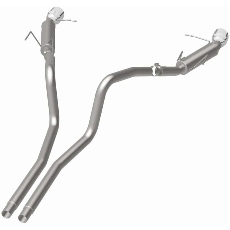 Magnaflow — Magnaflow 2014 Ford Mustang V6 3.7L Comp Series Dual Split Rear Polished Stainless C/B Perf Exhaust
Cat-Back - view 4