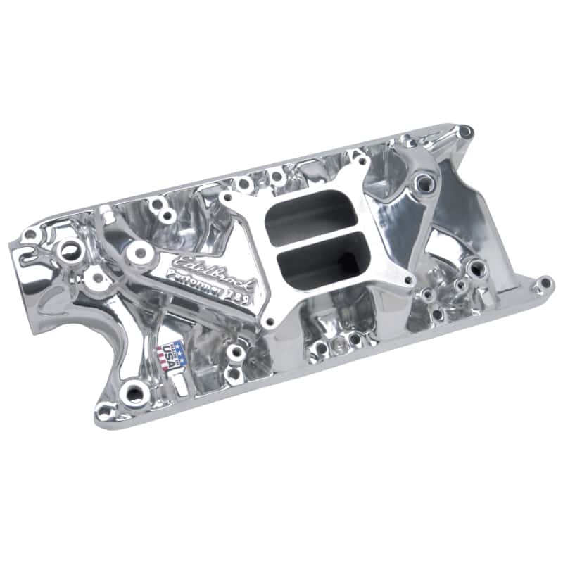 Edelbrock — Edelbrock Perf 289 w/ O EGR Polished Manifold
MANIFOLD - view 5