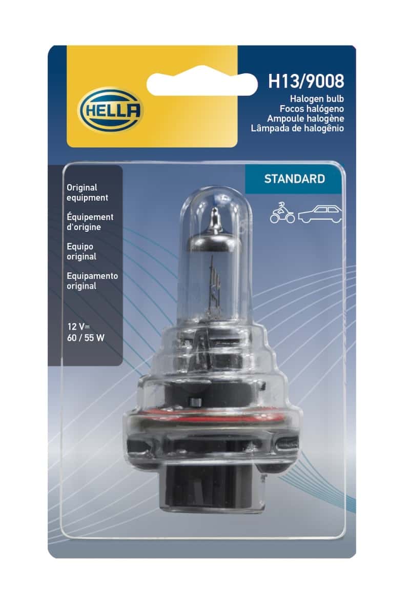 Hella — Hella Bulb H13 12V 60/55W P264T T4 Sb
H13SB Halogen Bulb - view 7
