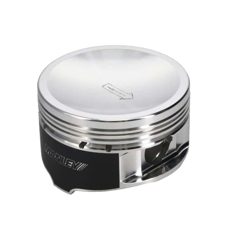 Manley Performance — Manley Ford 4.6L/5.4L (2/4V) 5.4L (3V) 18cc Dish Top Piston 3.528in Bore 1.220in CH (Single Piston)
Piston - view 4