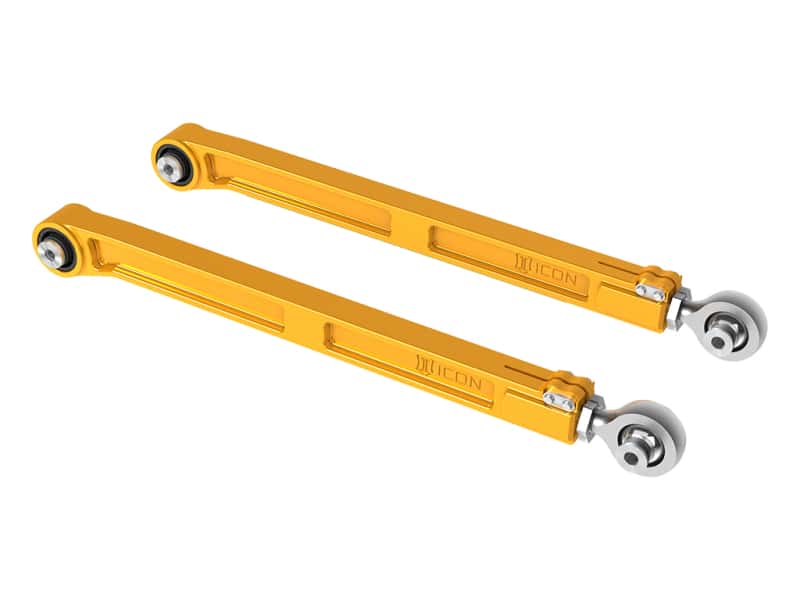 ICON — ICON 22-23 Toyota Tundra / 2024 Toyota Tacoma Billet Rear Lower Link Kit - Gold Anodized
REAR LOWER LINK KIT - view 5