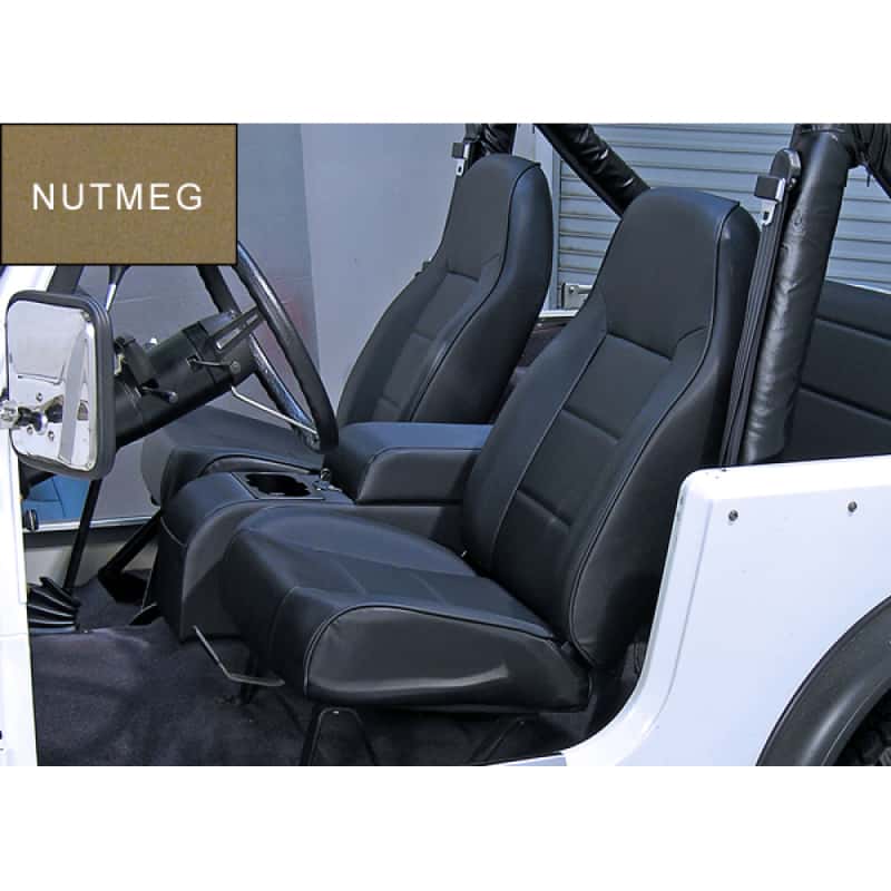 Rugged Ridge — Rugged Ridge High-Back Front Seat Non-Recline Nutmeg 76-02 CJ&Wra
OFFROAD_SEATS
Seat - view 2