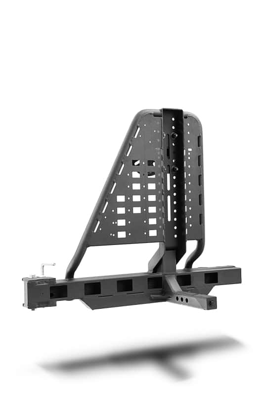 Go Rhino — Go Rhino Swing-A-Way Hitch Mounted Tire Carrier (Lic. Plate Lights Not Included) - Textured Black
2" Hitch TireCarrier - view 2