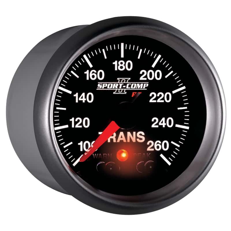 AutoMeter — Autometer Elite 52.4mm 100-260F Transmission Temperature Peak & Warn w/ Electronic Control Gauge
2-1/16" TRANS TEMP, - view 10