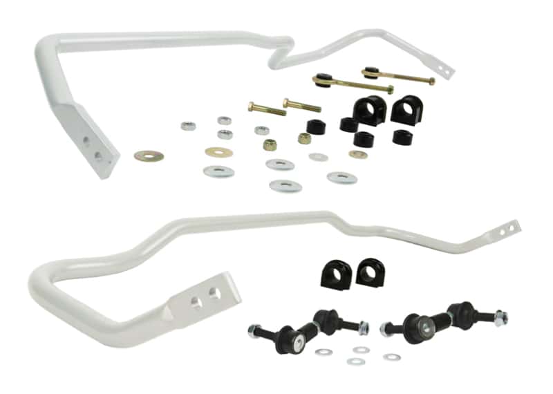 Whiteline — Whiteline 89-93 Nissan Skyline R32 GT-R  Front and Rear Swaybar Kit
Sway bar kit - view 3