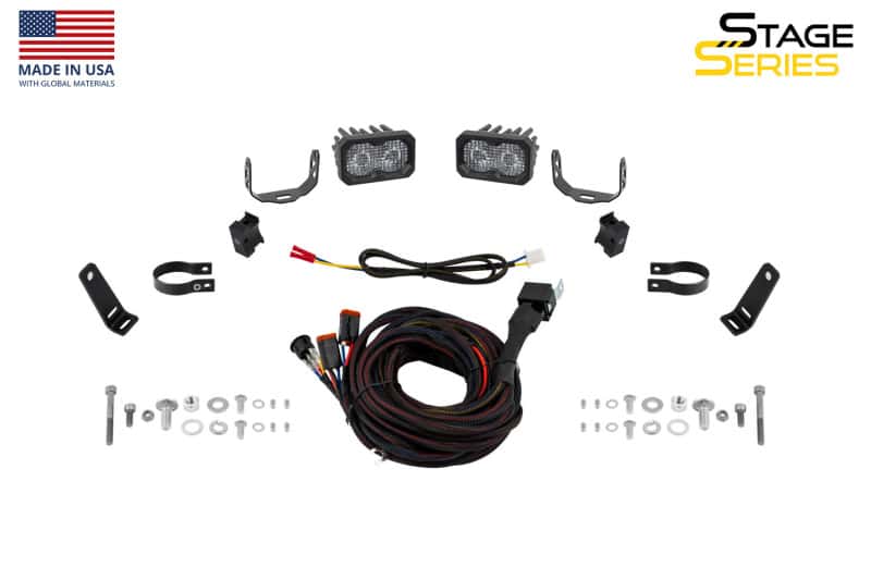 Diode Dynamics — Diode Dynamics Stage Series 1 3/4 In Roll Bar Reverse Light Kit SSC2 Pro (Pair) - view 8