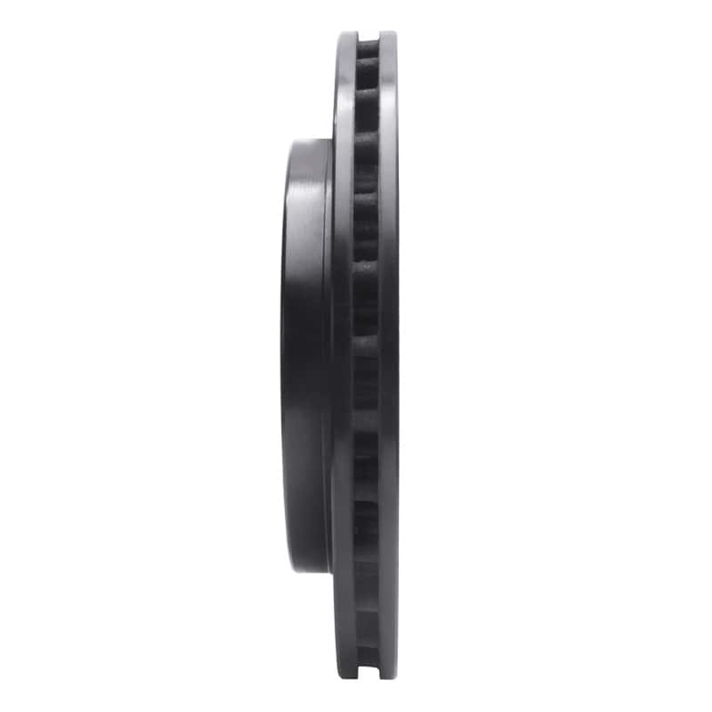 R1 Concepts — R1 03-11 Cadillac CTS Rear Left Drilled & Slotted Black Brake Rotor
R1 Brake Rotor Drill - view 3
