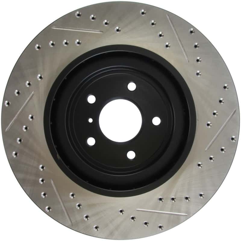 Stoptech — StopTech Infiniti G37 / Nissan 370Z SportStop Slotted & Drilled Front Right Rotor
Disc Brake Rotor
Slot/Drill Rotor - view 3