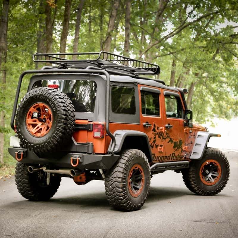 Rugged Ridge — Rugged Ridge Hurricane Fender Flare Kit EU Textured 07-18 Jeep Wrangler JK
OFFROAD_FENDERFLARES
FndrFlareHdwKt - view 4