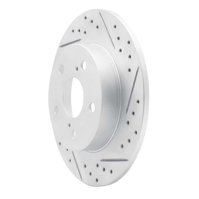 R1 Concepts — R1 11-16 Scion Tc Rear Right Drilled & Slotted Geo-Carbon Rotor - view 2